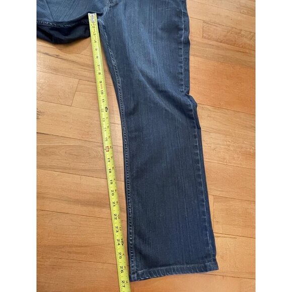 Paige Mens Jeans Size 40 Blue Denim Federal Straight Cut boot cut - Picture 4 of 7